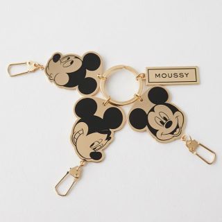 マウジー(moussy)のmoussy × Disney MD MIX FACE キーホルダー(キーホルダー)