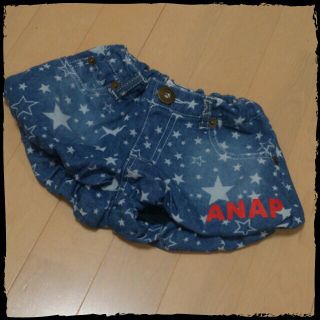 アナップキッズ(ANAP Kids)のANAP／星柄ｼｮｰﾄﾊﾟﾝﾂ(その他)