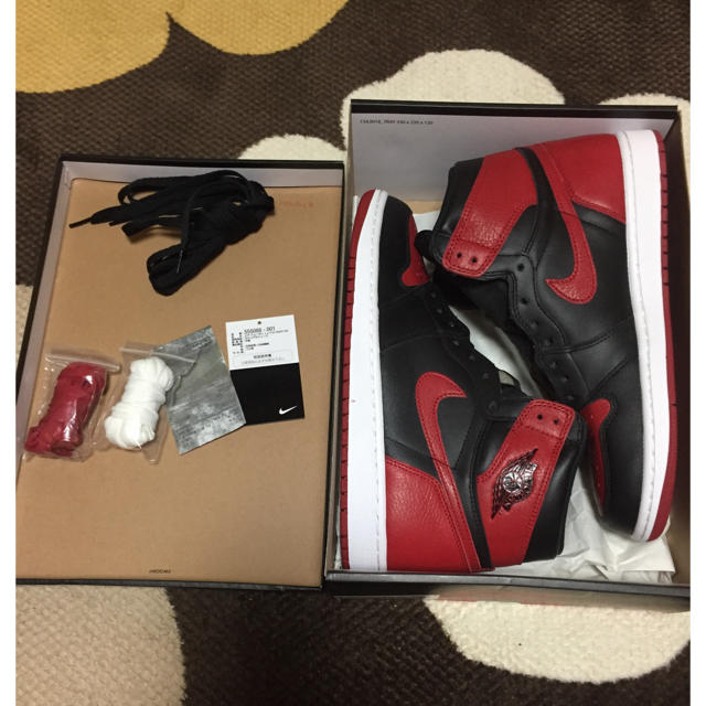 2016 極美品 NIKE AIR jordan1 banned 28.0メンズ