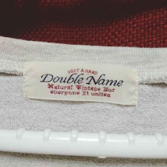 DOUBLE NAME(ダブルネーム)の【DOUBLE NAME】胸ポケット付きラグランT レディースのトップス(Tシャツ(長袖/七分))の商品写真