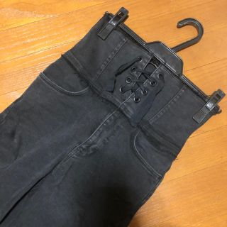 ザラ(ZARA)のZARA ハイウエストデニム ブラック(デニム/ジーンズ)