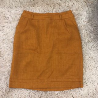 プロポーションボディドレッシング(PROPORTION BODY DRESSING)のPROPORTION ♡からし色スカート(ミニスカート)