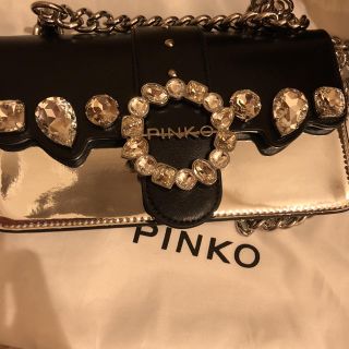 ピンコ(PINKO)のPINKO ピンコ MINI LOVE CRYSTAL(ショルダーバッグ)