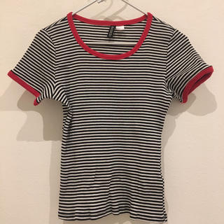 エイチアンドエム(H&M)の💋H&M ボーダーTシャツ(Tシャツ(半袖/袖なし))