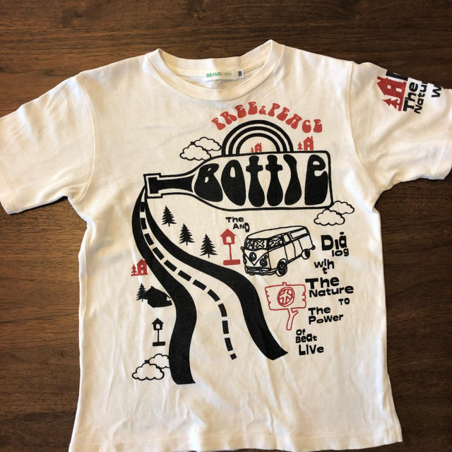 BEAMS(ビームス)のビームスミニ Tシャツ 130 キッズ/ベビー/マタニティのキッズ服男の子用(90cm~)(Tシャツ/カットソー)の商品写真