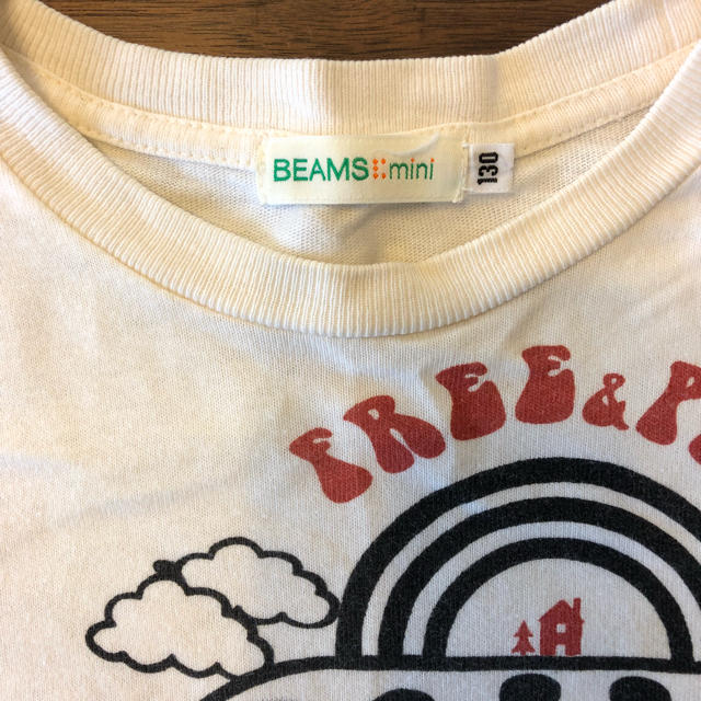 BEAMS(ビームス)のビームスミニ Tシャツ 130 キッズ/ベビー/マタニティのキッズ服男の子用(90cm~)(Tシャツ/カットソー)の商品写真