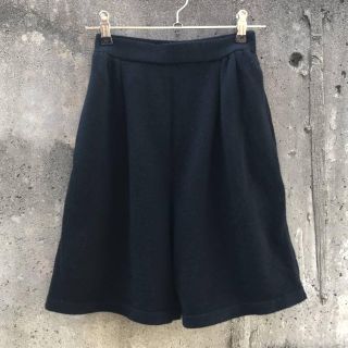 フォクシー(FOXEY)のフォクシー カシミヤニットイージーショートパンツ38/キュロット系(ショートパンツ)