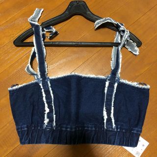 ザラ(ZARA)のZARA デニムビスチェ キャミソール(キャミソール)