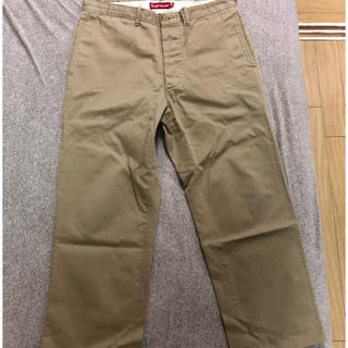 シュプリーム(Supreme)のSupreme cotton pants チノパン W34(チノパン)