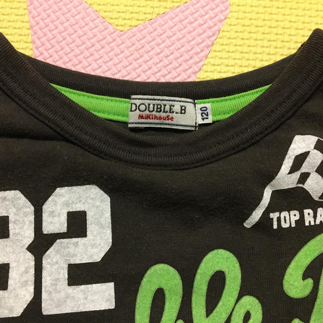 DOUBLE.B(ダブルビー)のあいまま様専用 ミキハウス 長袖Tシャツ 120  キッズ/ベビー/マタニティのキッズ服男の子用(90cm~)(Tシャツ/カットソー)の商品写真