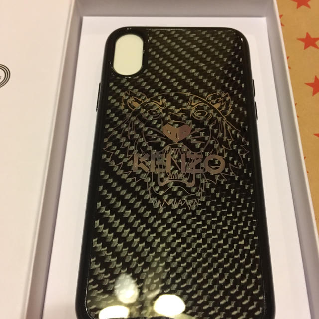 新品KENZO iPhoneX専用ケース ブラック