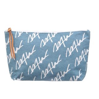 ダブルティー(WTW)のWTW denim pouch ダブルティー デニムポーチ(ポーチ)