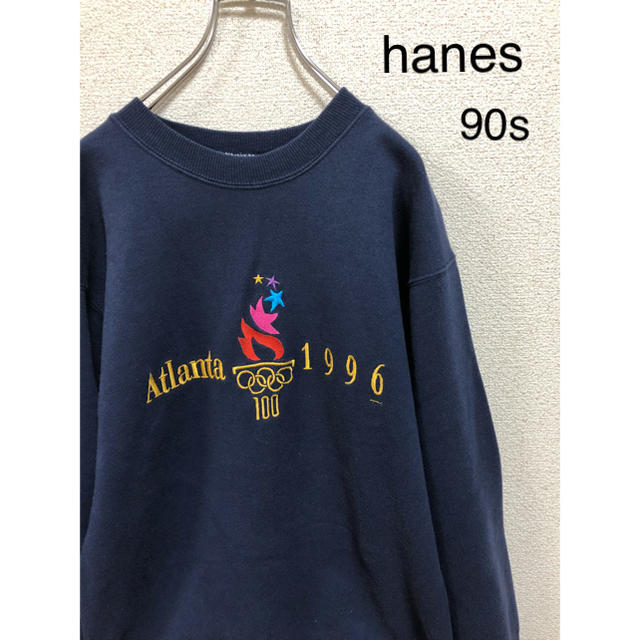 Hanes(ヘインズ)のhanes 90s 90年代 スウェット トレーナー アトランタ五輪 メンズのトップス(スウェット)の商品写真