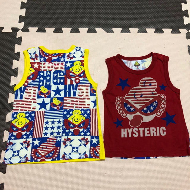 HYSTERIC MINI(ヒステリックミニ)の♡専用♡タンクトップ▷80.90 バラ売りＯＫ💕 キッズ/ベビー/マタニティのベビー服(~85cm)(タンクトップ/キャミソール)の商品写真