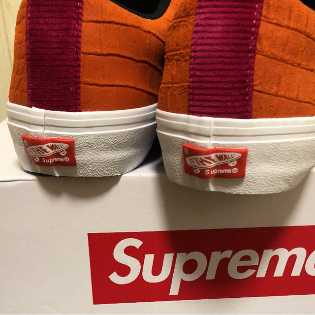 Supreme(シュプリーム)のsupreme × VANS スニーカー メンズの靴/シューズ(スニーカー)の商品写真