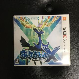 ニンテンドー3DS(ニンテンドー3DS)のポケットモンスターX(携帯用ゲームソフト)