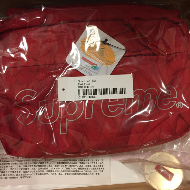 赤 supreme Shoulder Bag ショルダーバッグ - ショルダーバッグ