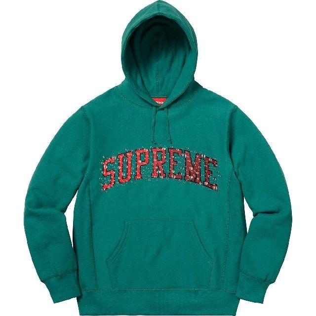 送込 S Supreme Water Arc Hooded Sweat