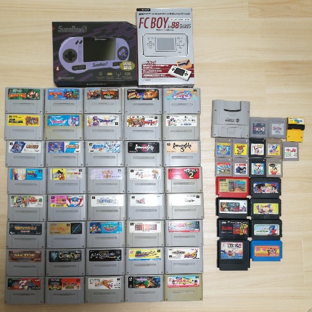 価格は安く スーパーファミコン - 【コウガー】「SupaBoy S」「FC Boy」+ソフト多数 携帯用ゲーム機本体 価格は安く スーパーファミコン - 【コウガー】「SupaBoy S」「FC Boy」+ソフト多数 携帯用ゲーム機本体
