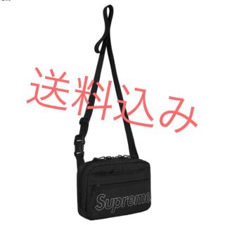 シュプリーム(Supreme)のSupreme shoulder bag black 18年秋冬 FW18(ショルダーバッグ)