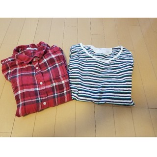 ユニクロ(UNIQLO)のシャツ、ロンT 2点セット(Tシャツ(長袖/七分))