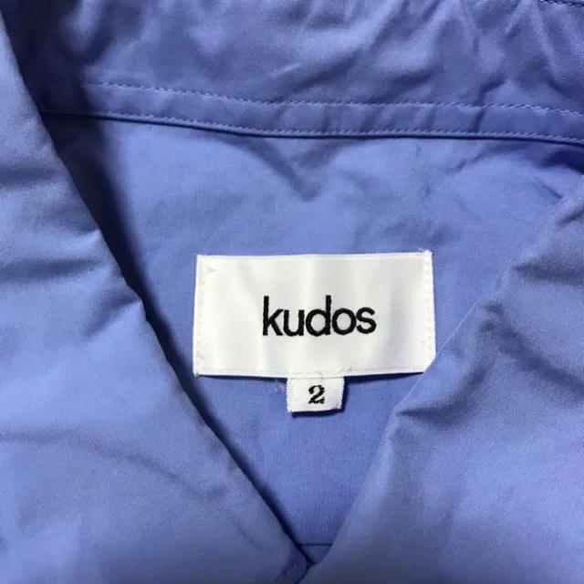 SUNSEA(サンシー)のkudos 18aw HOLE AND TUBE SHIRT (BLU) メンズのトップス(シャツ)の商品写真