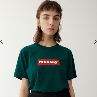 マウジー(moussy)の新品、未使用 early moussy Tシャツ グリーン フリーサイズ(Tシャツ(半袖/袖なし))