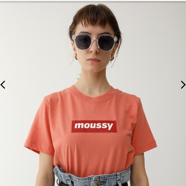 moussy(マウジー)の新品、未使用 early moussy Tシャツ ライトピンク フリーサイズ レディースのトップス(Tシャツ(半袖/袖なし))の商品写真