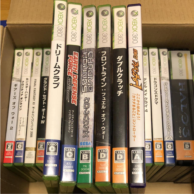 Xbox360(エックスボックス360)のxbox360ゲーム  24本セット エンタメ/ホビーのゲームソフト/ゲーム機本体(家庭用ゲームソフト)の商品写真