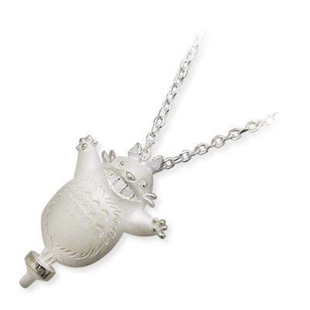 新品●ジブリ となりのトトロシルバー925ネックレス