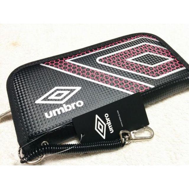 UMBRO(アンブロ)のアンブロ＊長財布＊財布＊umbro＊ブラック／ピンク メンズのファッション小物(長財布)の商品写真