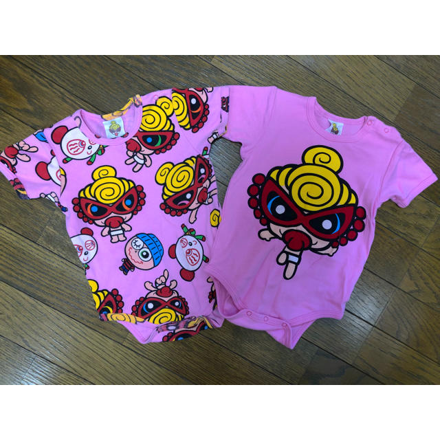 HYSTERIC MINI(ヒステリックミニ)のヒスミニロンパース キッズ/ベビー/マタニティのベビー服(~85cm)(ロンパース)の商品写真