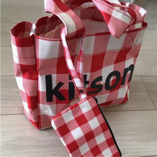 キットソン(KITSON)のkitson トートバック ランチバッグ ポーチ付き(トートバッグ)