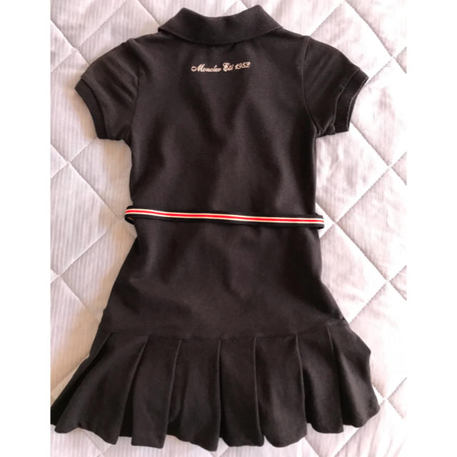 MONCLER(モンクレール)のみい様ご専用☆美品 モンクレールワンピース 3A キッズ/ベビー/マタニティのキッズ服女の子用(90cm~)(ワンピース)の商品写真