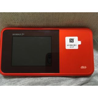 エーユー(au)のau WiMAX2+ speed Wi-Fi next w03(PC周辺機器)