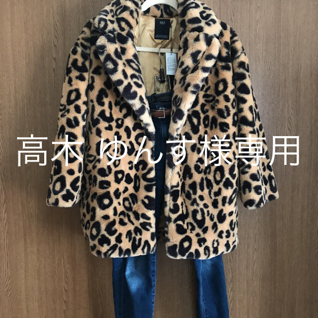 AZUL by moussy - 新品未使用 AZUL by moussy ヒョウ柄コートの通販 by ... 新品、未使用 豹柄ファーコート モコモココート ロングコート 豹柄 L