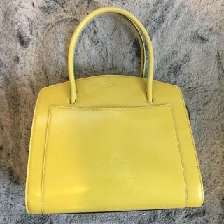 セリーヌ(celine)の値下げCelineヴィンテージバッグ レアスモーキーイエロー(ハンドバッグ)