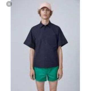 アクネ(ACNE)のACNE STUDIOS 半袖 シャツ ネイビー(シャツ)