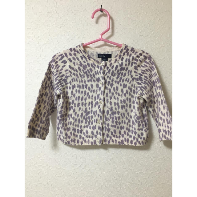 babyGAP(ベビーギャップ)の＊baby GAP＊レオパードカーディガン キッズ/ベビー/マタニティのベビー服(~85cm)(カーディガン/ボレロ)の商品写真