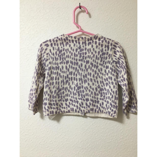 babyGAP(ベビーギャップ)の＊baby GAP＊レオパードカーディガン キッズ/ベビー/マタニティのベビー服(~85cm)(カーディガン/ボレロ)の商品写真