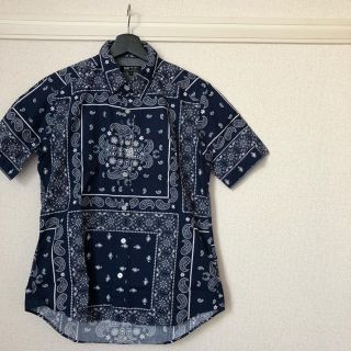 ビームス(BEAMS)の美品【BEAMS HEAT】ペイズリー 五分 シャツ(シャツ)