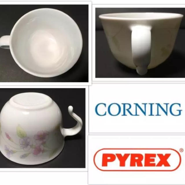 Pyrex(パイレックス)のメグママ様専用 コーニング スープカップ インテリア/住まい/日用品のキッチン/食器(食器)の商品写真
