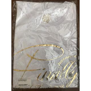 安室奈美恵 Finally 白Tシャツ XL(国内アーティスト)