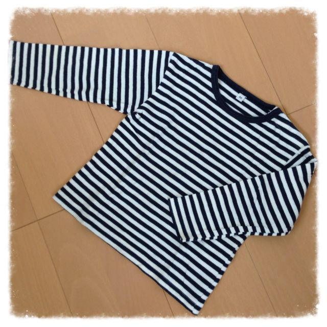 MUJI (無印良品)(ムジルシリョウヒン)のロンT キッズ/ベビー/マタニティのキッズ服男の子用(90cm~)(その他)の商品写真