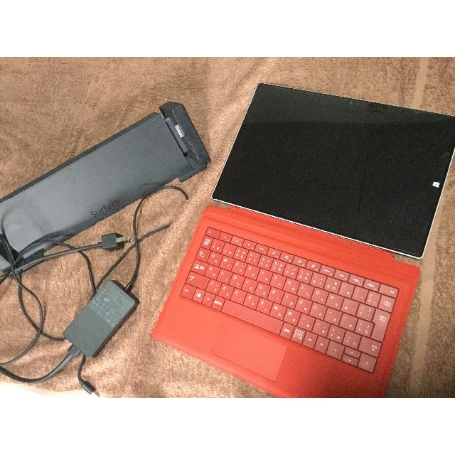 送料無料☆surface pro3 64GB i3 中古 タイプカバー付き