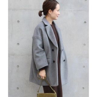 ノーブル(Noble)の美品 2017aw Noble ノーブル コート 38 spick&span (ロングコート)