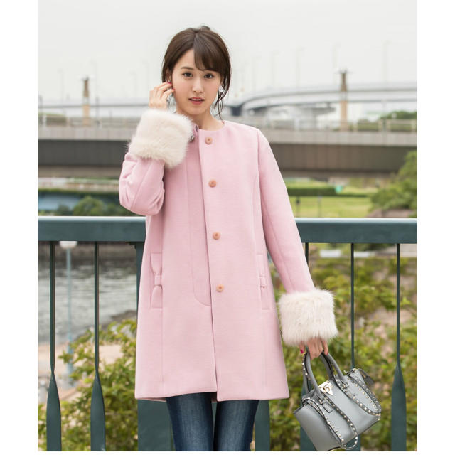 により tocco closet2018冬ノーカラーコート の通販 by ♡♡|トッコ ...