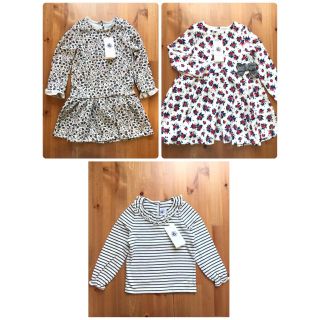 プチバトー(PETIT BATEAU)のトーマス様♡プチバトー3点おまとめ(ワンピース)