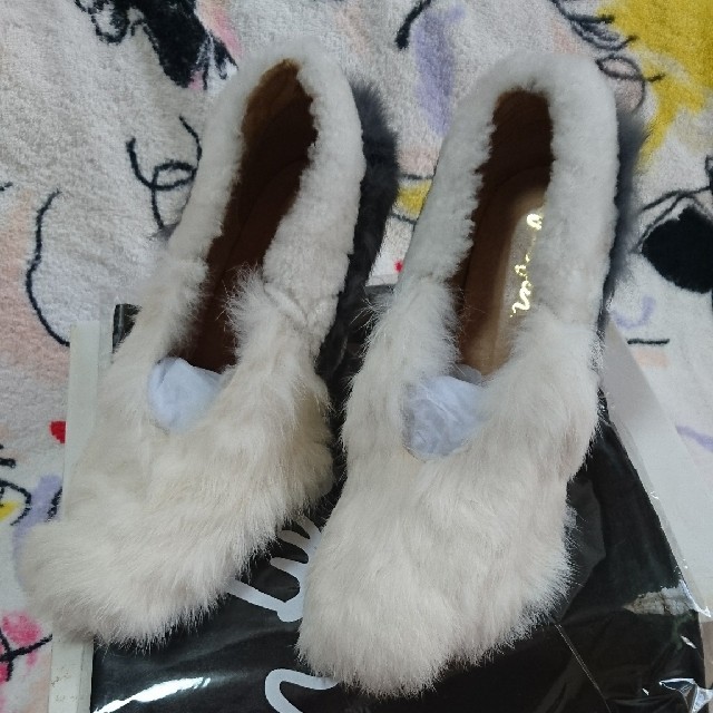 fur fur(ファーファー)のfurfur リアルファーパンプス☆ レディースの靴/シューズ(ハイヒール/パンプス)の商品写真