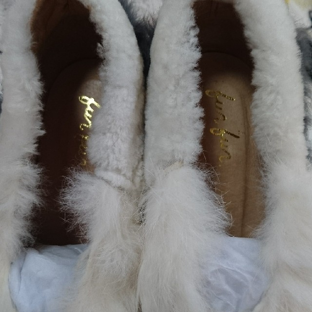 fur fur(ファーファー)のfurfur リアルファーパンプス☆ レディースの靴/シューズ(ハイヒール/パンプス)の商品写真
